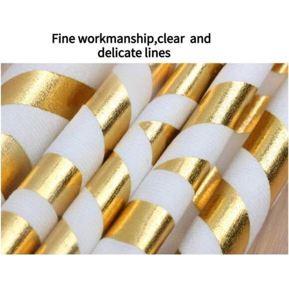 Home Decorative Set of 4 Throw Pillow Covers Gold Foil Pillow Covers 18 - Picture 10 of 14